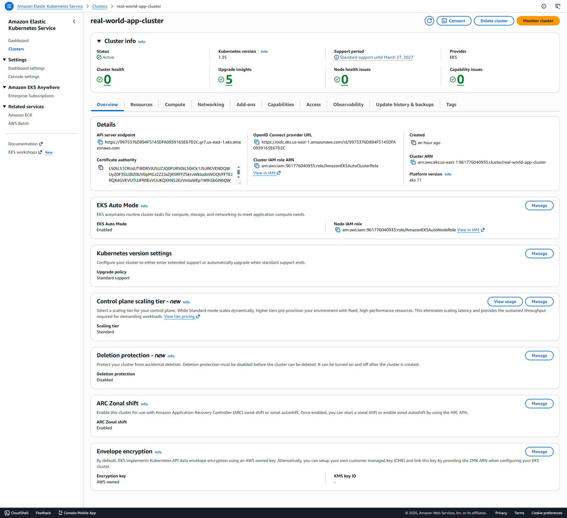 AWS EKS Cluster Foundation
