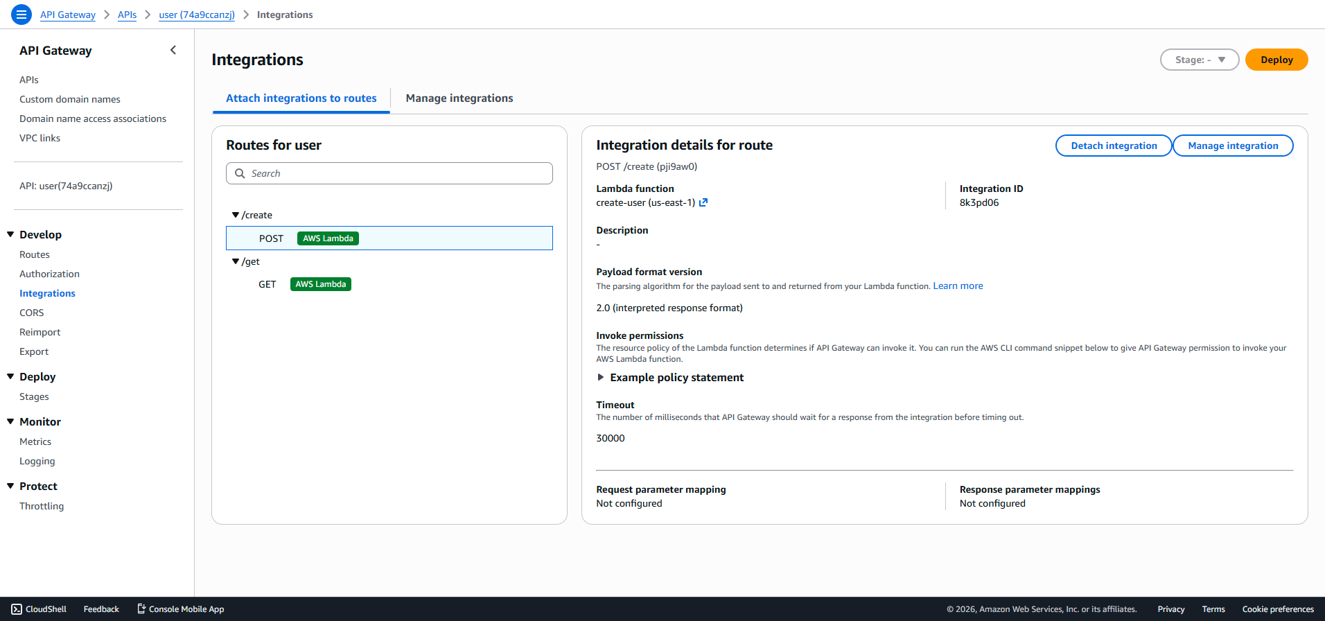 API Gateway Integrations