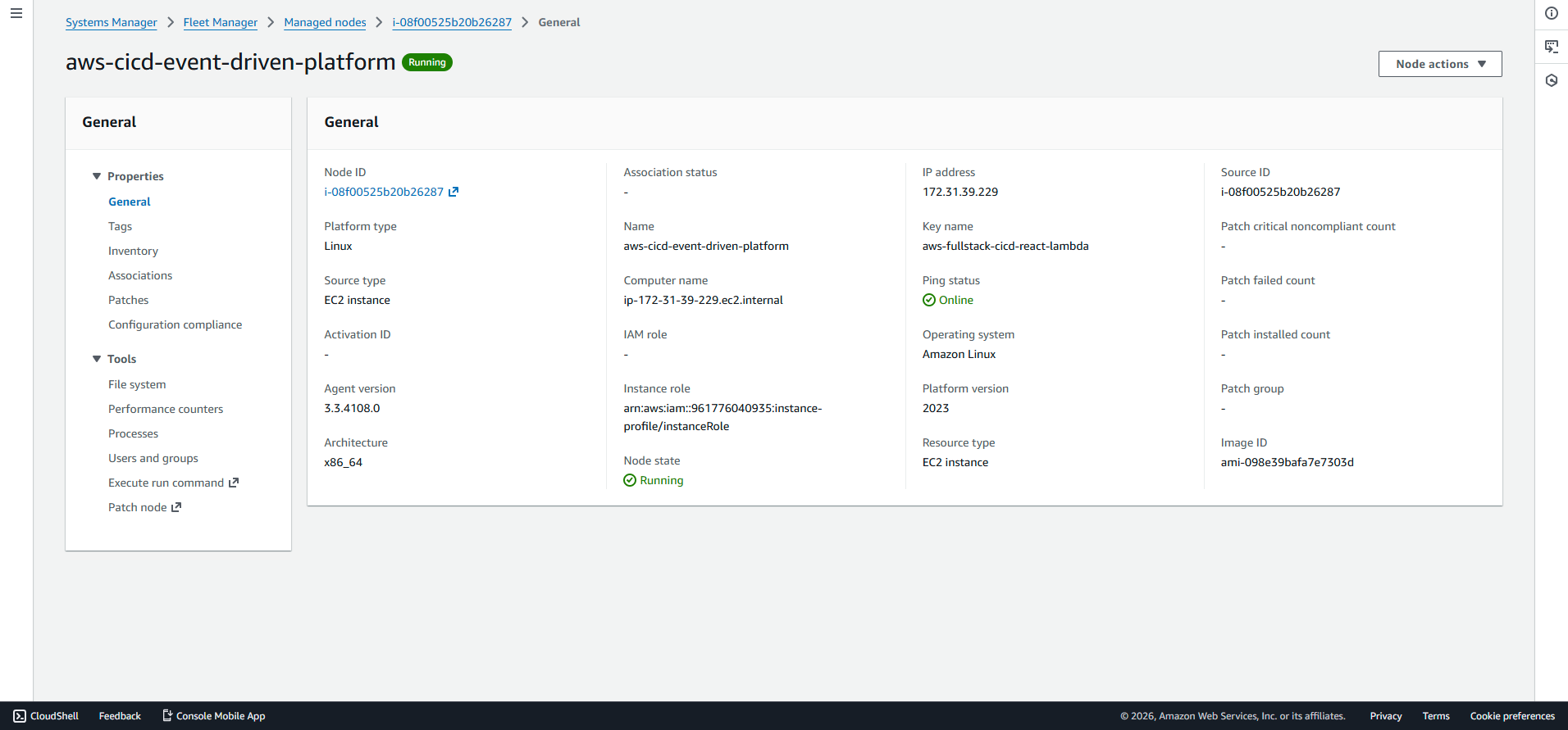 Systems Manager Integration