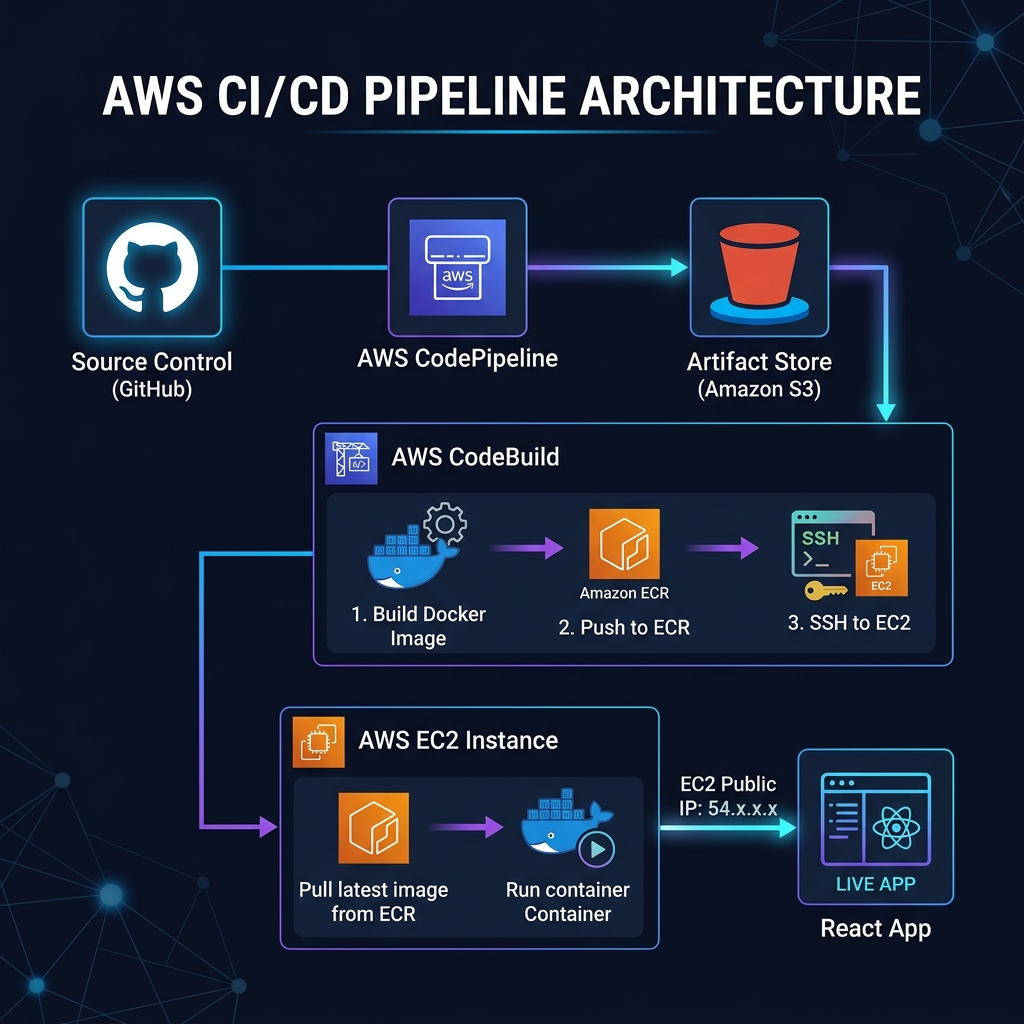 AWS Docker CI/CD Project