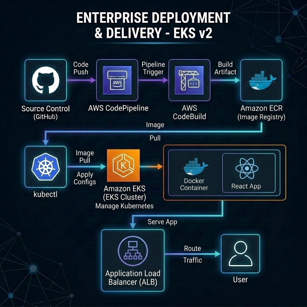 AWS EKS Kubernetes CI/CD