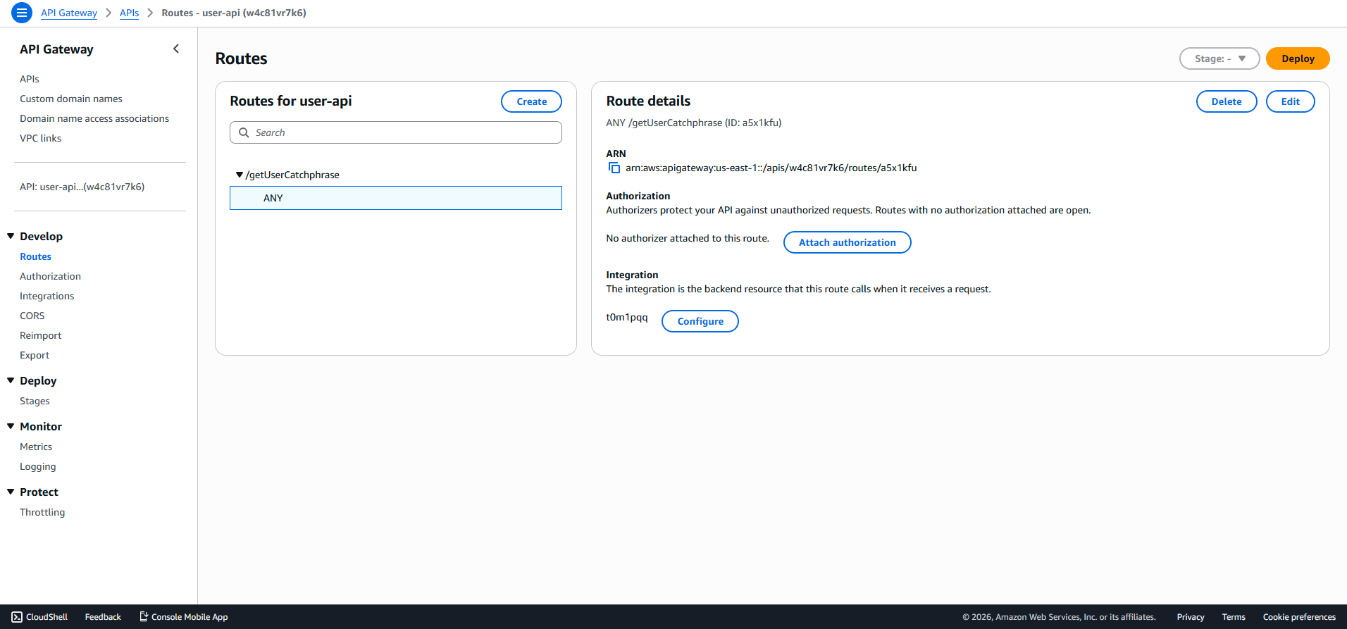 API Gateway