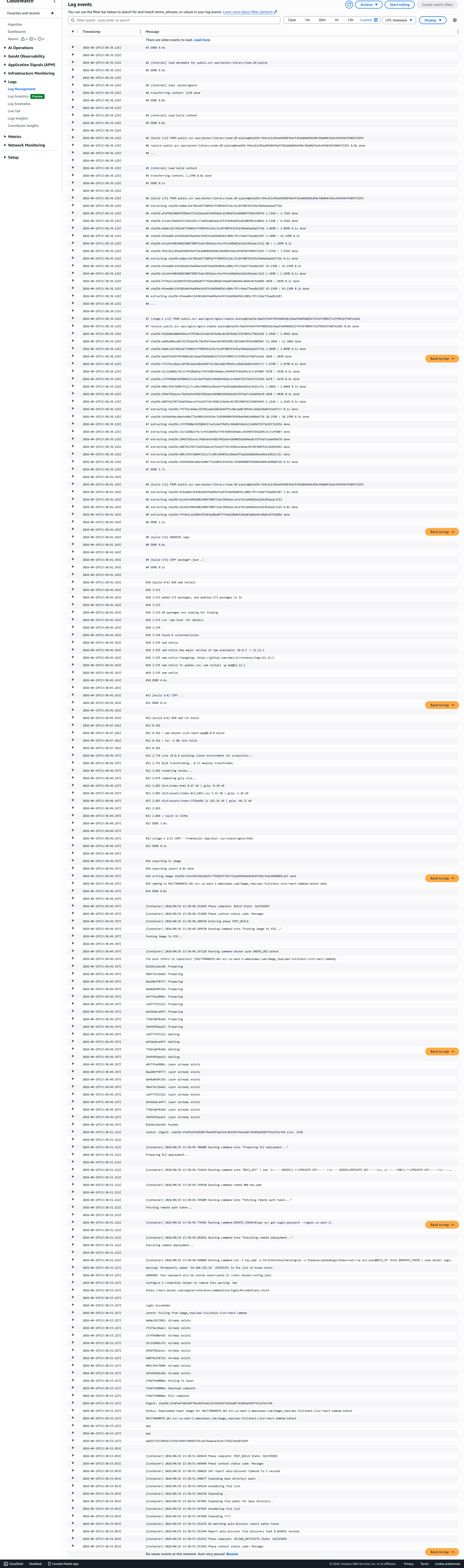 CloudWatch Logs