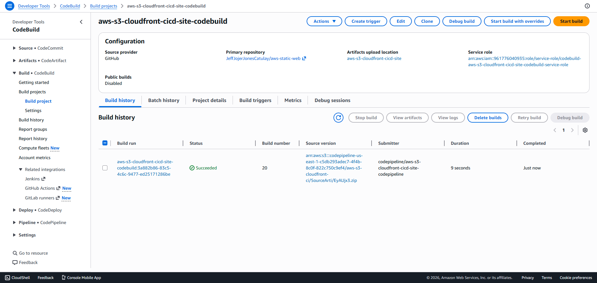 AWS CodeBuild